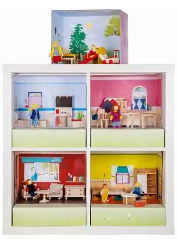 IKEA Puppenhaus als Regal nutzen: Nach der Spielphase weiterverwenden IKEA Puppenhaus als Regal nutzen: Nach der Spielphase weiterverwenden