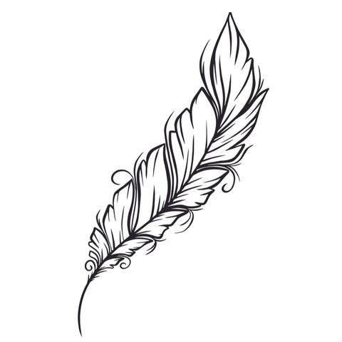 Künstlerische Ausdrucksform: Die Feder als Symbol für Weisheit und Intelligenz