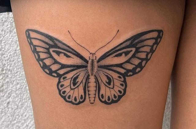 Symbolik und Bedeutung eines Schmetterling-Tattoos