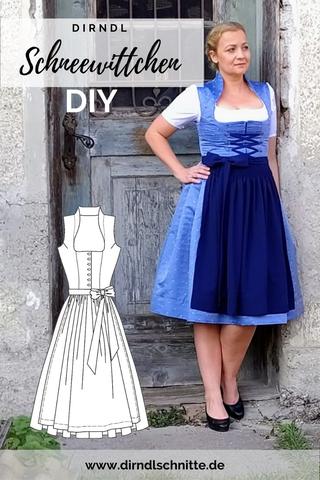 Anleitung: Dirndl selber nähen - Schritt für Schritt zum selbstgemachten Dirndl Anleitung: Dirndl selber nähen - Schritt für Schritt zum selbstgemachten Dirndl