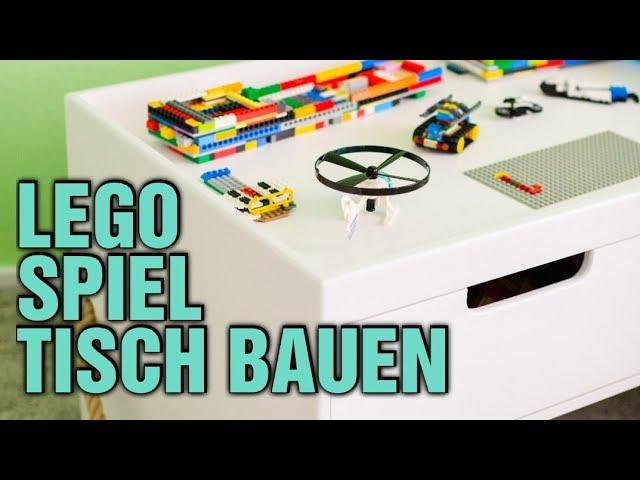 Lego-Tisch aus MDF und Fichte: Bauanleitung für Zuhause Lego-Tisch aus MDF und Fichte: Bauanleitung für Zuhause