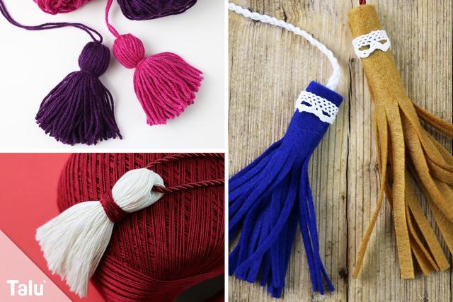 Upcycling mit Quasten: So verwertest du Wollreste kreativ Upcycling mit Quasten: So verwertest du Wollreste kreativ