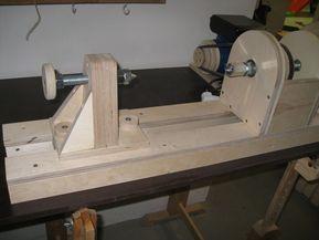 Bauanleitung für eine selbstgemachte Drechselbank Bauanleitung für eine selbstgemachte Drechselbank