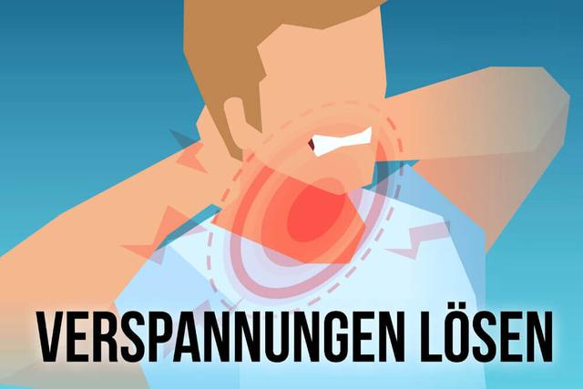 Nacken verspannt? Mit Wärmepflastern und Bewegungsübungen zur Linderung