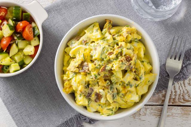 Leckere Variante: Eiersalat ohne Mayonnaise selber machen