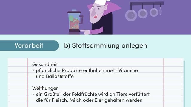 Beispiel für eine lineare Erörterung: Warum entscheiden sich immer mehr Menschen für eine vegane Ernährung? Beispiel für eine lineare Erörterung: Warum entscheiden sich immer mehr Menschen für eine vegane Ernährung?