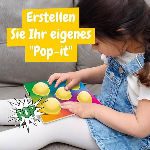 Kreative Bastelidee: Gestalten Sie Ihr eigenes Pop It Fidget-Spielzeug