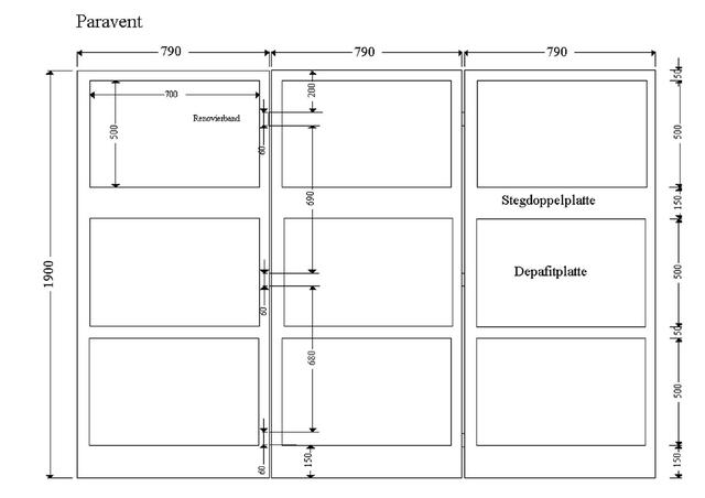 Eine Anleitung zum Selberbauen eines Paravents Eine Anleitung zum Selberbauen eines Paravents