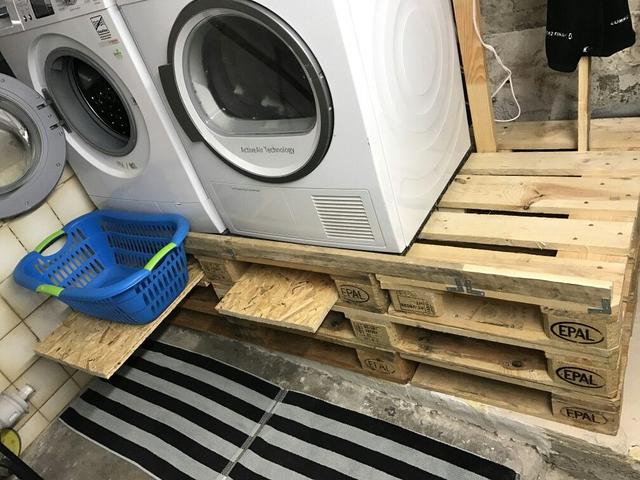 DIY-Projekt: Holzpodest für die Waschmaschine selber bauen DIY-Projekt: Holzpodest für die Waschmaschine selber bauen