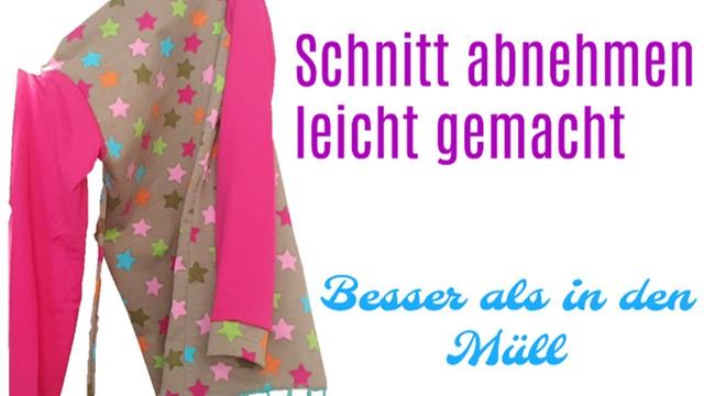 Lieblingsshirt neu nähen: Schnittmuster von Kleidung kopieren Lieblingsshirt neu nähen: Schnittmuster von Kleidung kopieren