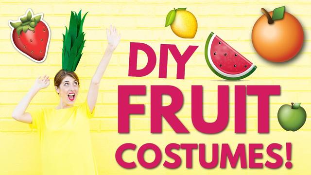 Günstige und schnelle DIY-Ideen für Obst-Kostüme Günstige und schnelle DIY-Ideen für Obst-Kostüme