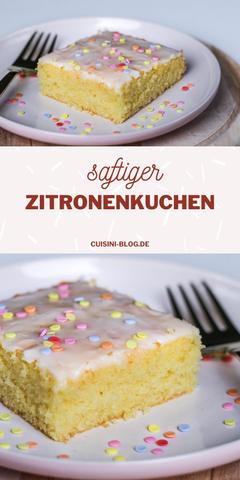 Zitronenkuchen vom Blech – garantiert saftig & einfach Zitronenkuchen vom Blech – garantiert saftig & einfach