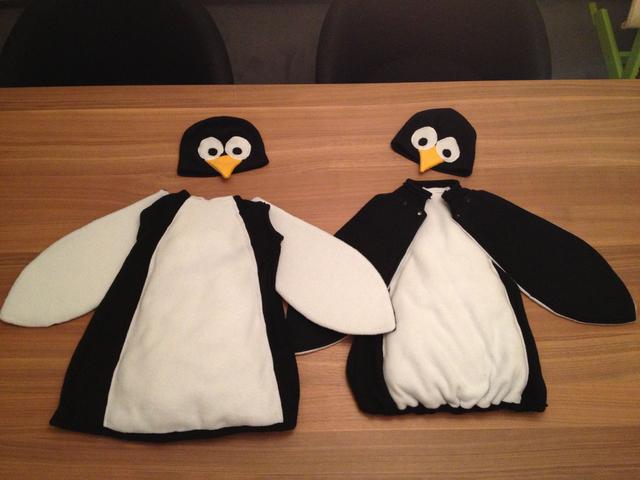 Beeindruckendes Pinguin-Kostüm in letzter Minute selbstgemacht Beeindruckendes Pinguin-Kostüm in letzter Minute selbstgemacht