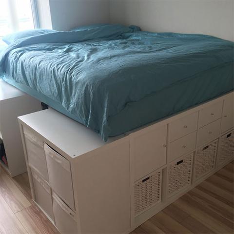 Bett selber bauen: IKEA Hack für individuelles Schlafzimmermöbel Bett selber bauen: IKEA Hack für individuelles Schlafzimmermöbel