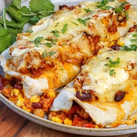 Enchiladas: Traditionelle gefüllte Tortillas mit authentischem Geschmack