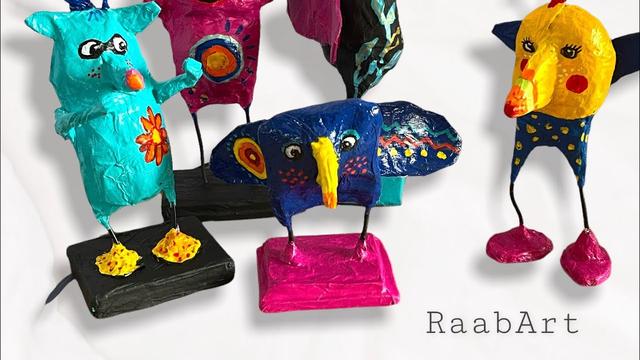 Von der Idee zur Skulptur: Erstelle beeindruckende Pappmaché Figuren mit Leichtigkeit Von der Idee zur Skulptur: Erstelle beeindruckende Pappmaché Figuren mit Leichtigkeit