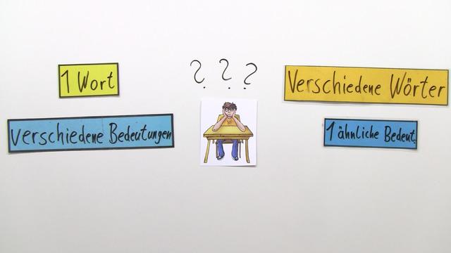 Homonyme erkennen und verstehen lernen