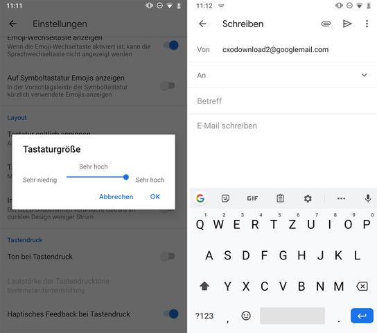 Gboard: Die aktuellste Version der beliebten Tastatur-App kostenlos erhalten Gboard: Die aktuellste Version der beliebten Tastatur-App kostenlos erhalten