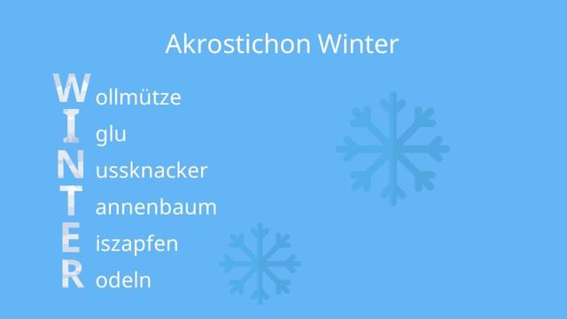 Akrostichon - Eine poetische Form im Überblick