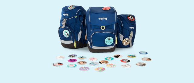 Deine Lieblingsbilder auf deinem ergobag - mit den selbst gestalteten Kletties!