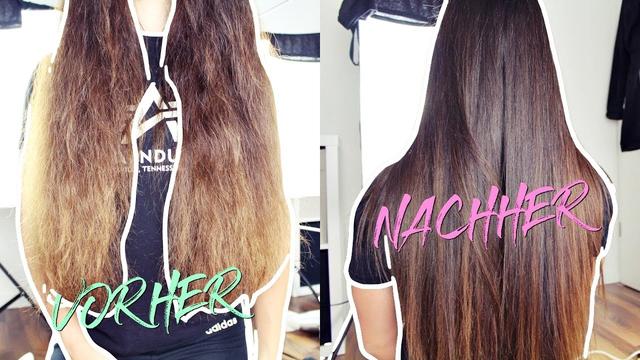 Keratin-Glättung selber machen: So einfach geht