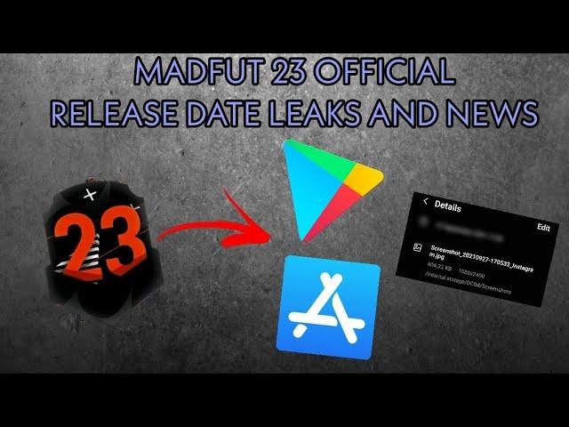 Madfut 23 Erscheinungsdatum: Aktuelle Informationen und Vorhersagen Madfut 23 Erscheinungsdatum: Aktuelle Informationen und Vorhersagen