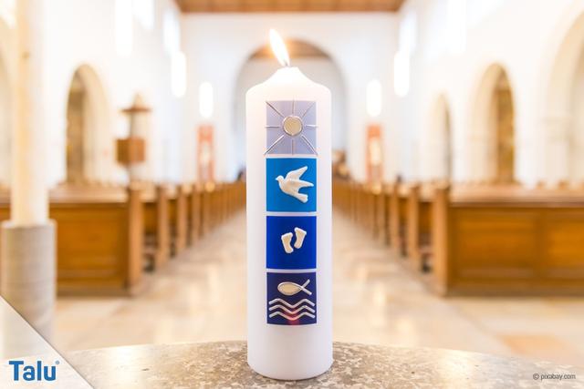 Einzigartige Taufkerzen selbst kreieren - lassen Sie Ihrer Kreativität freien Lauf