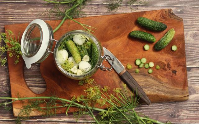 Gesunder Snack aus dem eigenen Garten: Saure Gurken selbst gemacht - Essiggurkerl Rezept