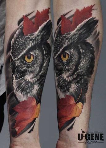 5. Das Gleichgewicht zwischen Licht und Schatten: Die Dualität von Eulen-Tattoos