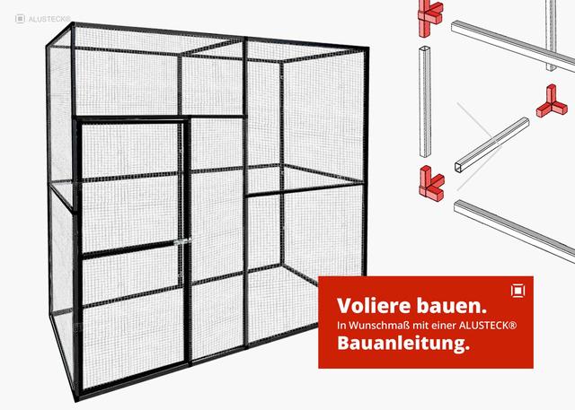 Hochwertige Materialien und robuste Konstruktion für Ihre selbstgebaute Voliere Hochwertige Materialien und robuste Konstruktion für Ihre selbstgebaute Voliere
