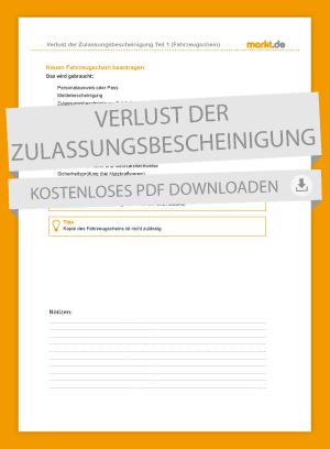 Verlust des Fahrzeugscheins: Wie weiter vorgehen? Verlust des Fahrzeugscheins: Wie weiter vorgehen?