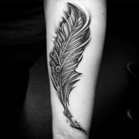 Feder Tattoos 7 außergewöhnliche Ideen und ihre Bedeutung Sieu Thi