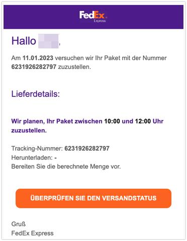FedEx Spam-Mail erhalten? Das sollten Sie jetzt tun!