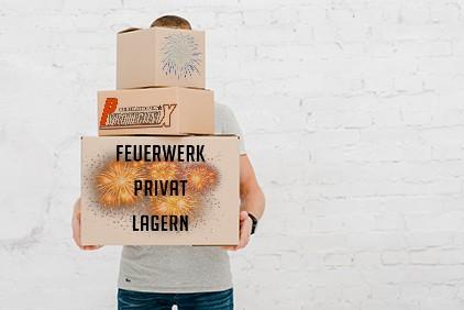 "Richtige Lagerung von Feuerwerkskörpern"