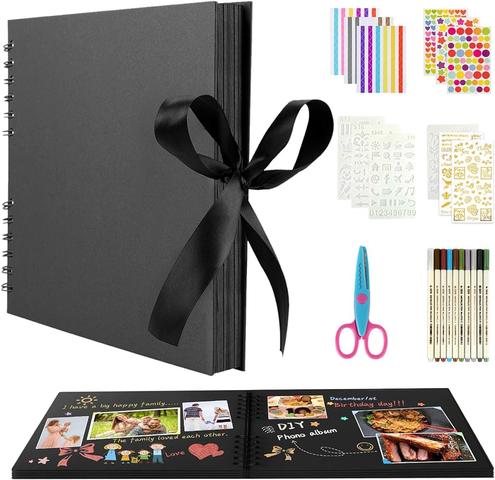 DIY-Fotoalbum zum Einkleben: Persönliche Momente festhalten