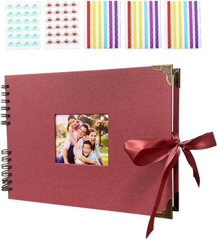 Personalisiertes Fotoalbum zum Selbstgestalten: Kreativität beim Einkleben