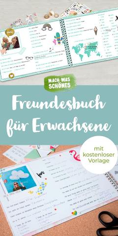 Freundschaftsbuch selbst machen: Gestaltungstipps für Erwachsene Freundschaftsbuch selbst machen: Gestaltungstipps für Erwachsene