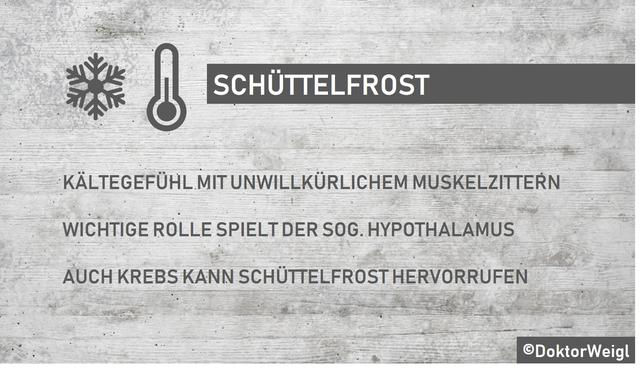 Wie man Schüttelfrost bei fieberhaften Infektionen bekämpfen kann
