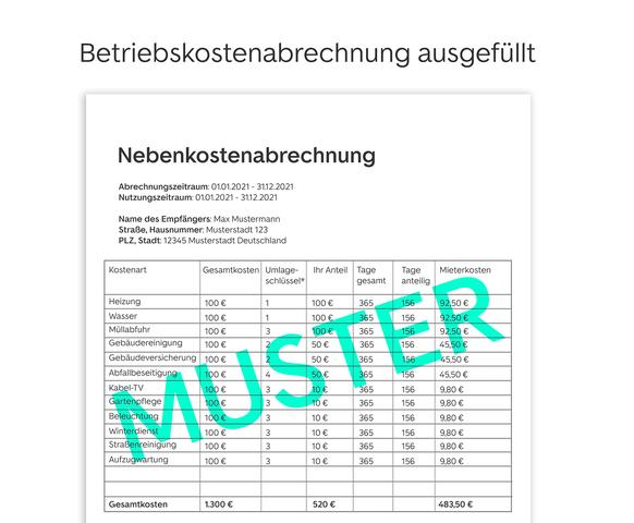 Welche Frist gilt für die Nebenkostenabrechnung 2022? Welche Frist gilt für die Nebenkostenabrechnung 2022?