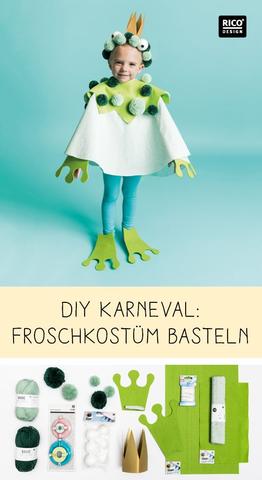 Froschkönig im eigenen Design: Selbstgemachtes Frosch Kostüm Froschkönig im eigenen Design: Selbstgemachtes Frosch Kostüm