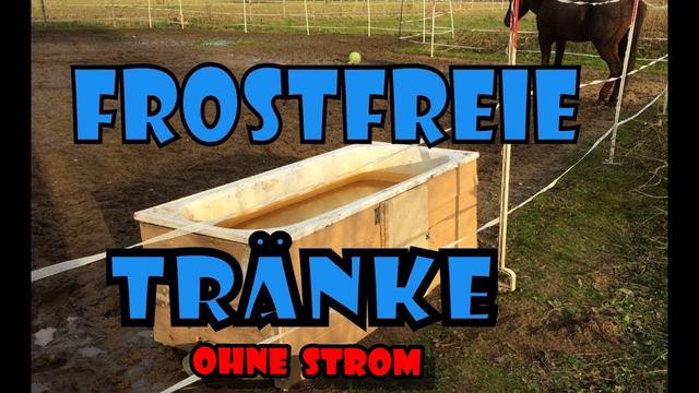 Frostsichere Tränke ohne Strom: 6 Anleitungen zum Selberbauen Frostsichere Tränke ohne Strom: 6 Anleitungen zum Selberbauen