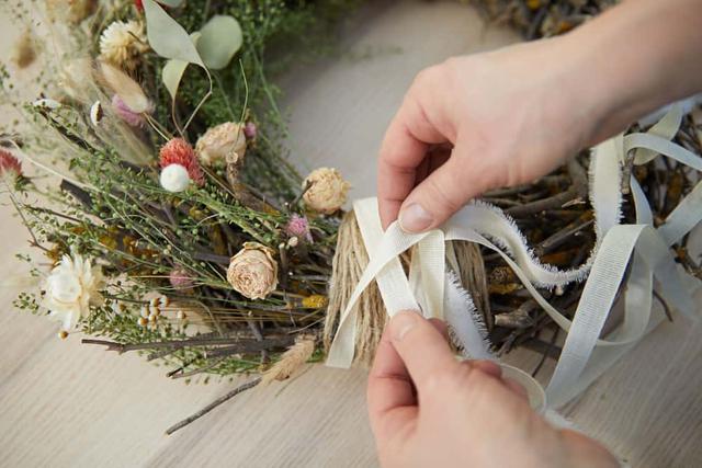 Türkranz Frühling selber machen: Tipps und Ideen mit Naturmaterialien