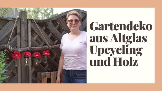 Upcycling mit Holz: Ausgefallene Gartendeko selber machen