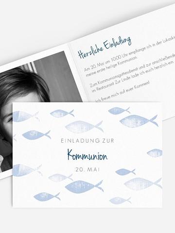 3. Einladung zur Erstkommunion: Modern und persönlich gestaltet 3. Einladung zur Erstkommunion: Modern und persönlich gestaltet