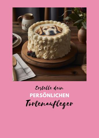 Lokal abholen in Hamburg oder Bremen: Online kaufen und individuellen Tortenaufleger erhalten