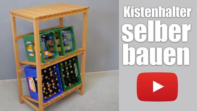 Anleitung zum Bau eines eigenen Getränkekistenregals aus Holz Anleitung zum Bau eines eigenen Getränkekistenregals aus Holz