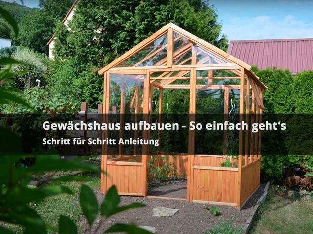 Nachhaltiges Gärtnern: Ein Gewächshaus aus Holz selbst konstruieren