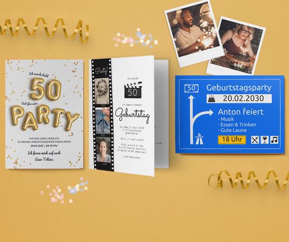 Schnell und einfach: Eigene Geburtstagseinladung gestalten und gratis Musterkarten erhalten Schnell und einfach: Eigene Geburtstagseinladung gestalten und gratis Musterkarten erhalten