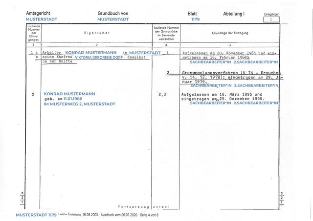 4. Elektronische Grundbücher: Schneller Zugriff auf Grundbuchblätter online 4. Elektronische Grundbücher: Schneller Zugriff auf Grundbuchblätter online