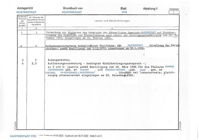 2. Die Funktion des Grundbuchblatts bei der Bewertung von Grundstücken 2. Die Funktion des Grundbuchblatts bei der Bewertung von Grundstücken